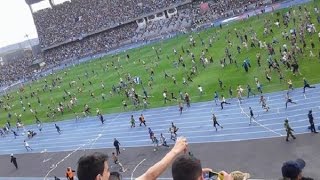 تفاصيل شغب مباراة اتحاد طنجة وجمعية سلا 