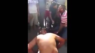 مشاجرة دموية بالسيوف في عز النهار بساحة الأمم  بطنجة