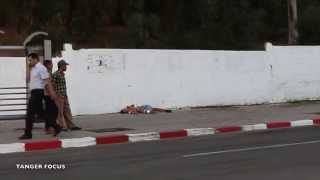 شاهد كيف يتعامل المواطنين مع الحوادث في طنجة بعد الانفلات الأمني