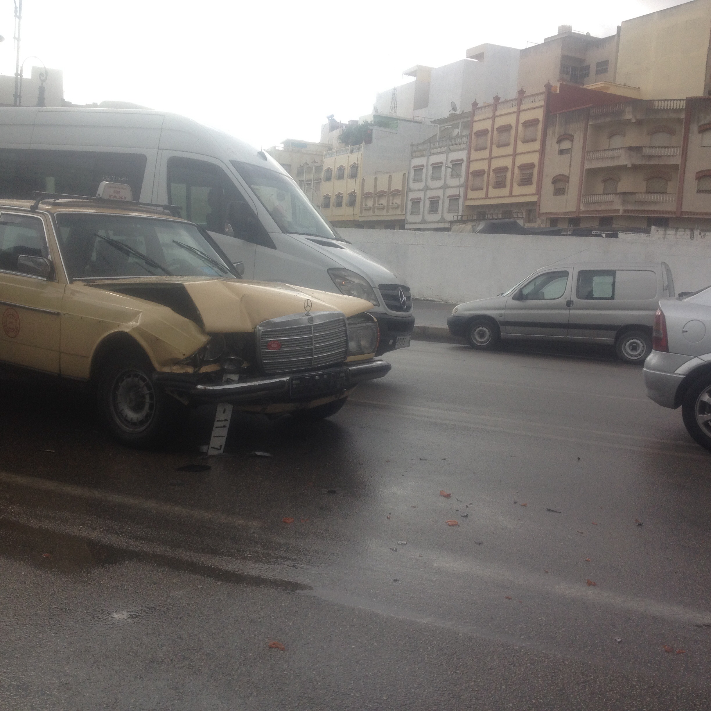 شارع مولاي رشيد بطنجة يسجل المزيد من حوادث السير