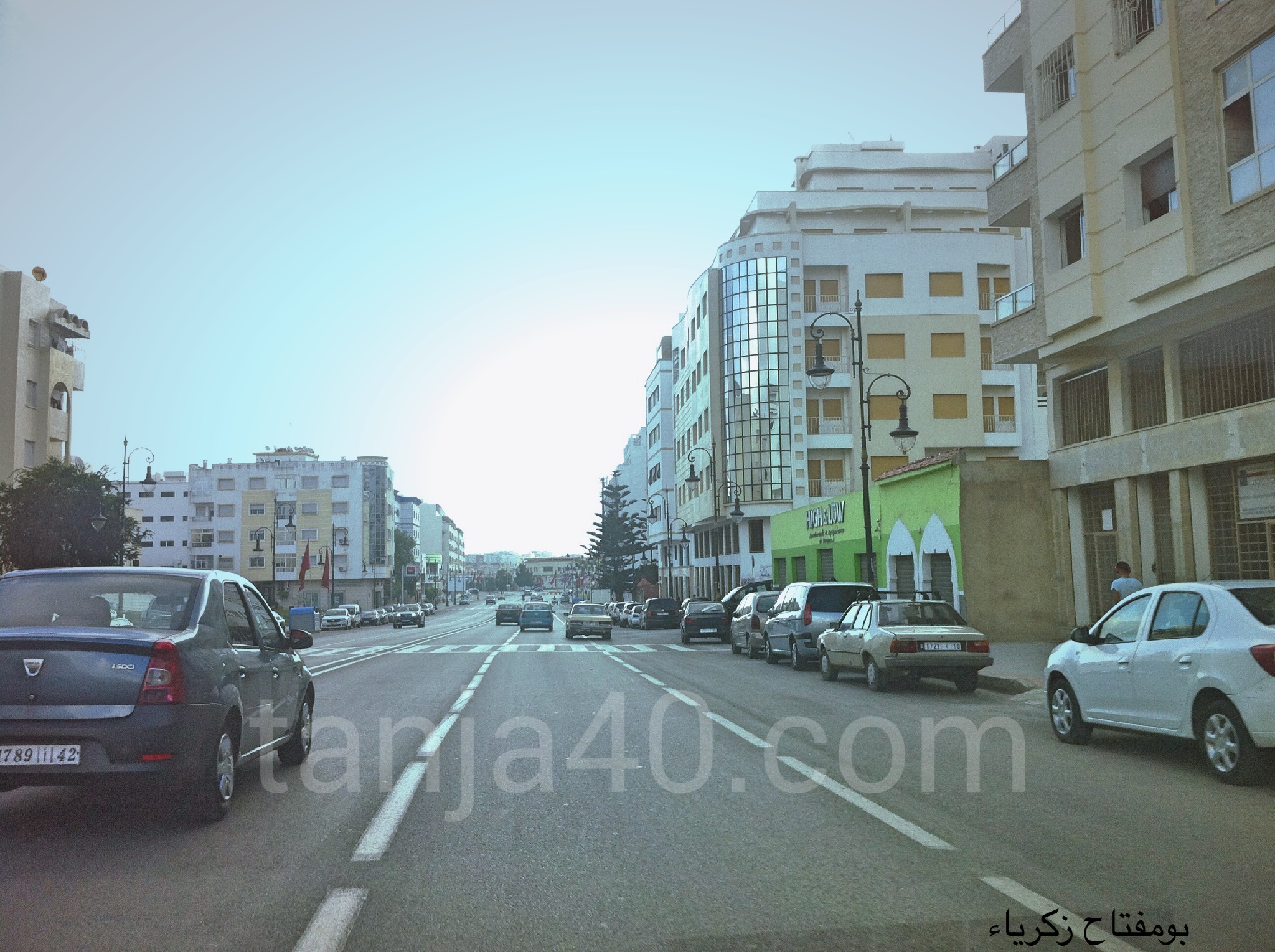 إصابة شخص بجروح خطيرة بشارع مولاي رشيد