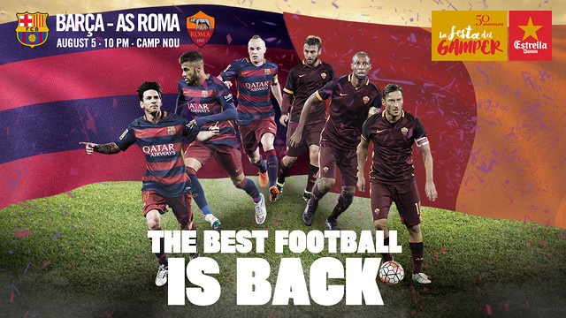 شاهد مباراة البارصا ضد روما اليوم مجاناً على هذه القنوات