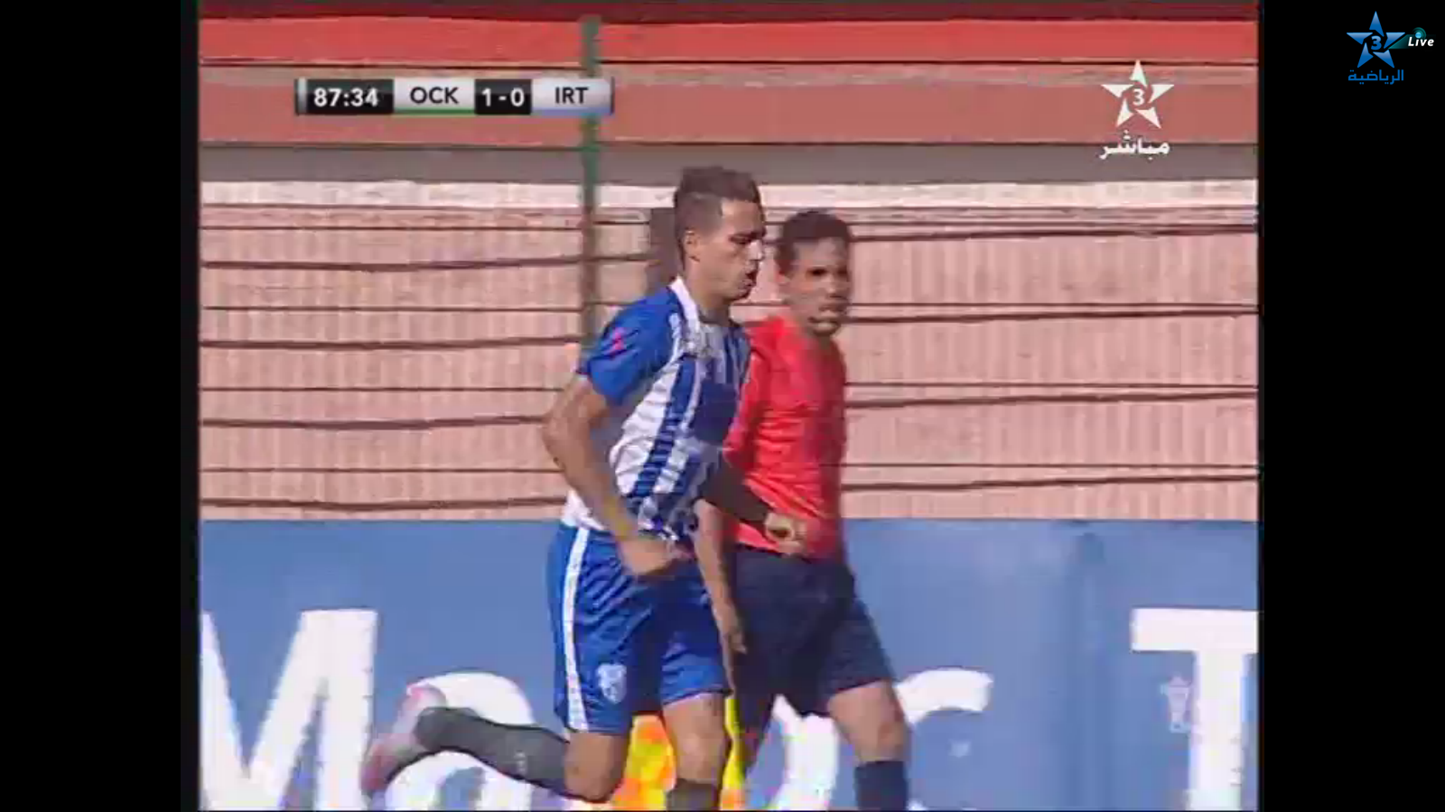 عاجل بالصور..تعادل اتحد طنجة وأولمبيك خريبكة بهدف لمثله