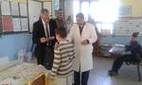 المدير الإقليمي للتعليم بطنجة في زيارة تفقدية  للتلاميذ في وضعية إعاقة سمعية