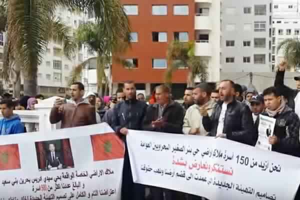 طنجة : الاحتجاجات مستمرة ضد تصميم التهيئة الجديد !
