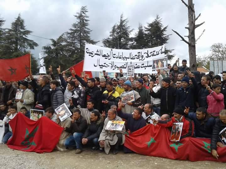 الحسيمة :  حزب الاستقلال يتبنى المطالب المشروعة والعادلة لساكنة تلارواق بجماعة إساكن . 