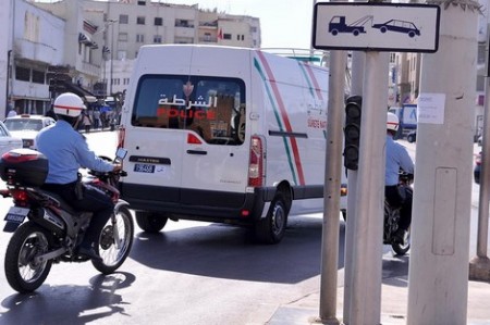 شارع ولي العهد : مطاردة لصا حاول سرقة وكالة بنكية بمسدس بلاستيكي