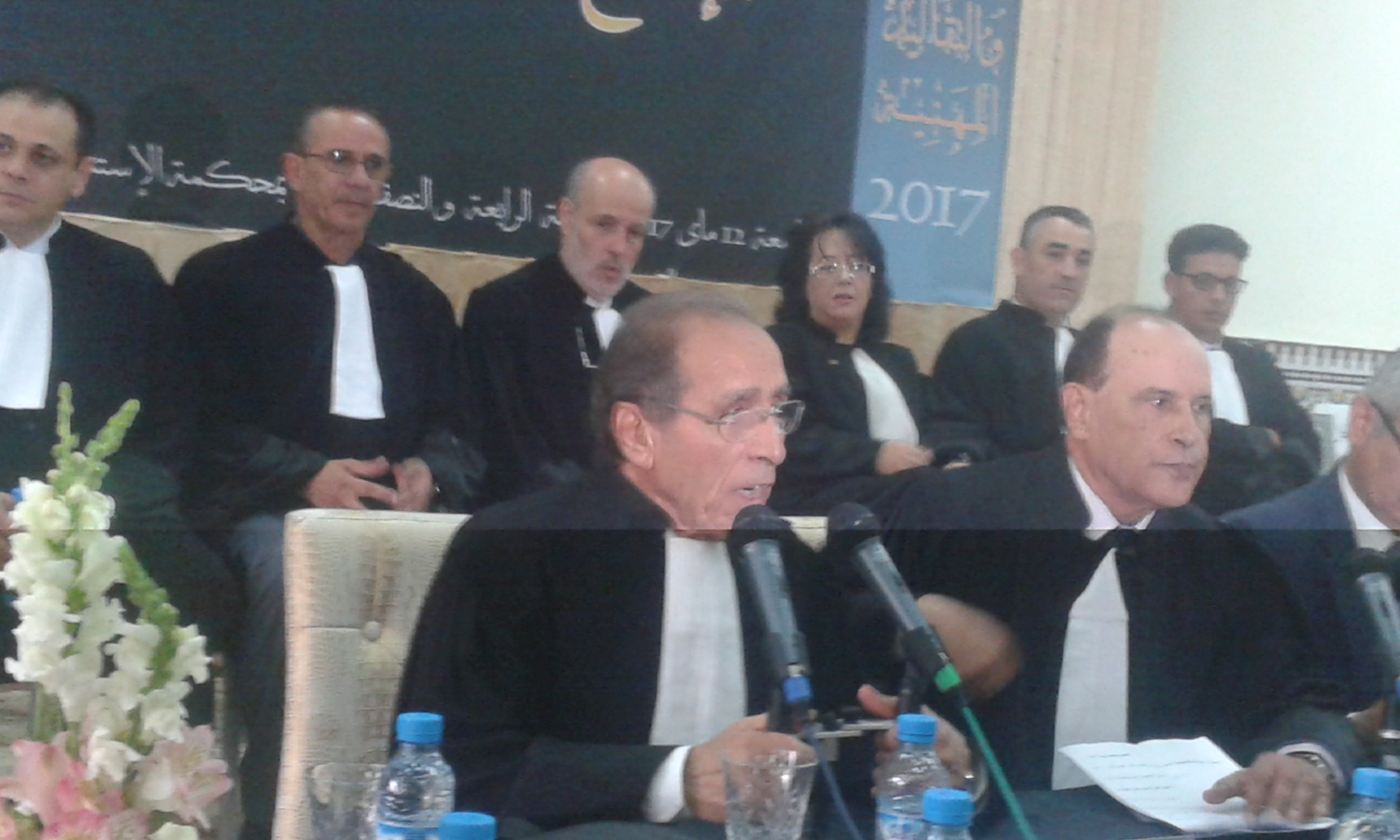 طنجة : افتتاح ندوة التمرين بحضور عدد كبير من الضيوف 