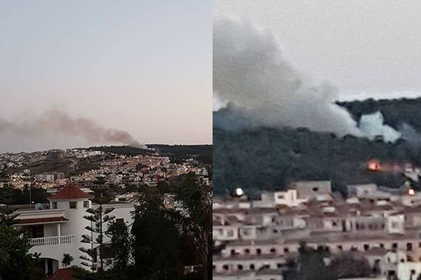سرعة محاصرة حريق في الرهراه تجنب طنجة كارثة جديدة