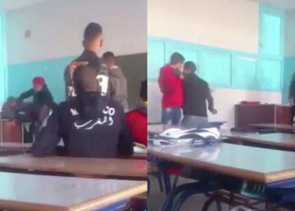 ورزازات : توقيف تلميذ قاصر اعتدى على استاذه 