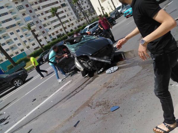 طنجة : حادثة سير مروعة وسط المدينة ؟!