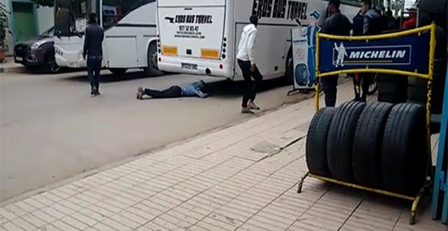 احلام قاصر بأوروبا تنتهي تحت عجلات حافلة نقل دولي بطنجة