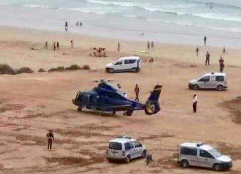 مارتيل : حظر التجوال بشواطئ الفنيدق والمضيق !