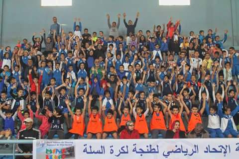 مدرسة اتحاد طنجة لكرة السلة تواصل جهودها 