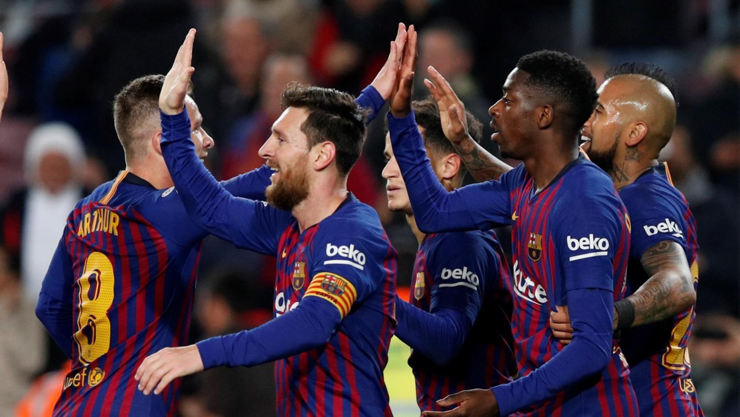 تأهل البارصا إلى نهائي كأس الملك بعد هزمها للريال بثلاثية نظيفة !