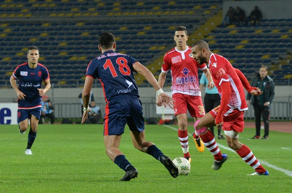 المغرب التطواني ينهزم بهدفين لهدف أمام الوداد البيضاوي