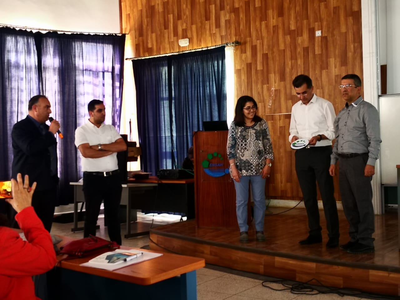 الحسيمة : سعيد حمديوي الاستاذ بجامعة ديلفت الهولندية يحل ضيفا على المدرسة الوطنية 