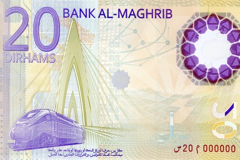 بنك المغرب يصدر ورقة نقدية من فئة عشرين درهما على البوليمير  !؟