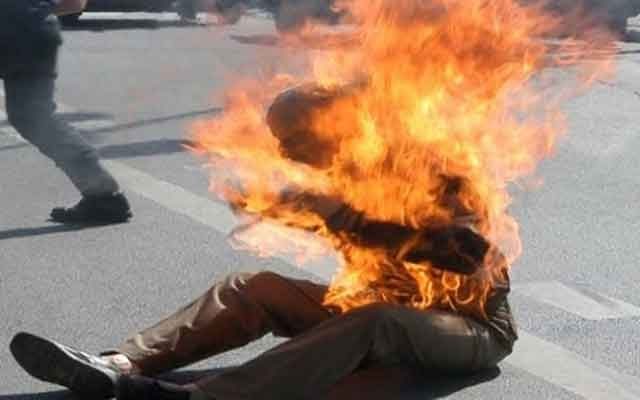 مراكش : وفاة شخص أضرم النار في جسده  !؟