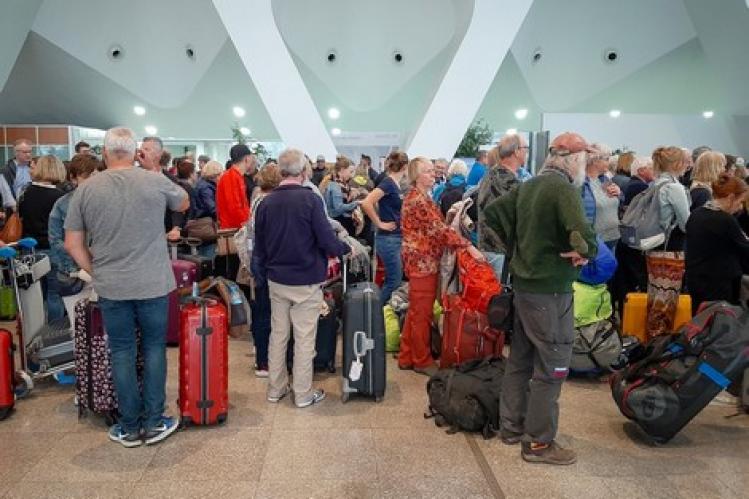 أمريكيون كانوا عالقين بالمغرب يعودون إلى بلادهم  في رحلات خاصة !
