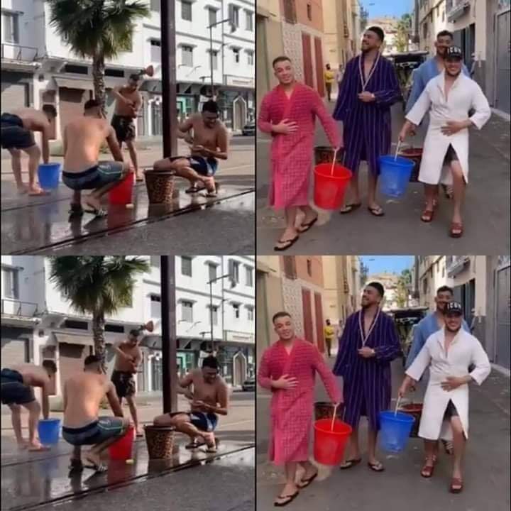 الدار البيضاء :  الأمن يحدد  هويات المستحمين في عز الطوارئ الصحية  !؟