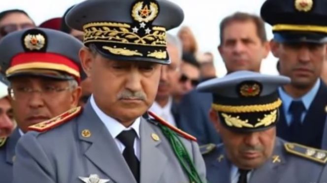 الجنرال عبد الفتاح الوراق في زيارة للجدار الأمني بالصحراء !؟