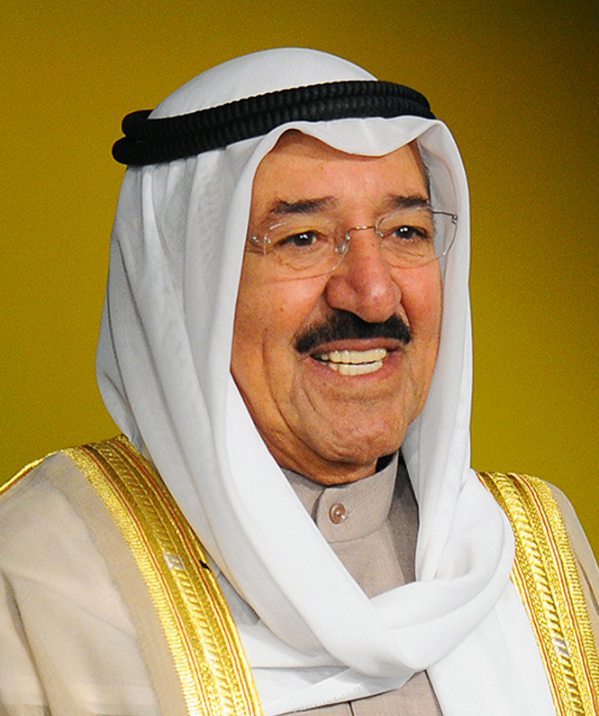 الشيخ صباح الأحمد الصباح أمير الكويت في ذمة الله 