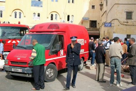 طنجة : حريق مهول بوحدة صناعية للنسيج بمغوغة ..!؟