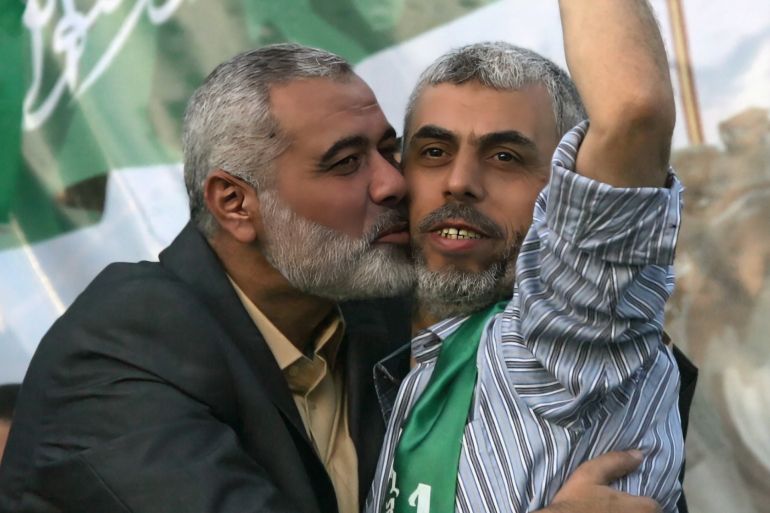 السنوار يخلف هنية  في حماس 