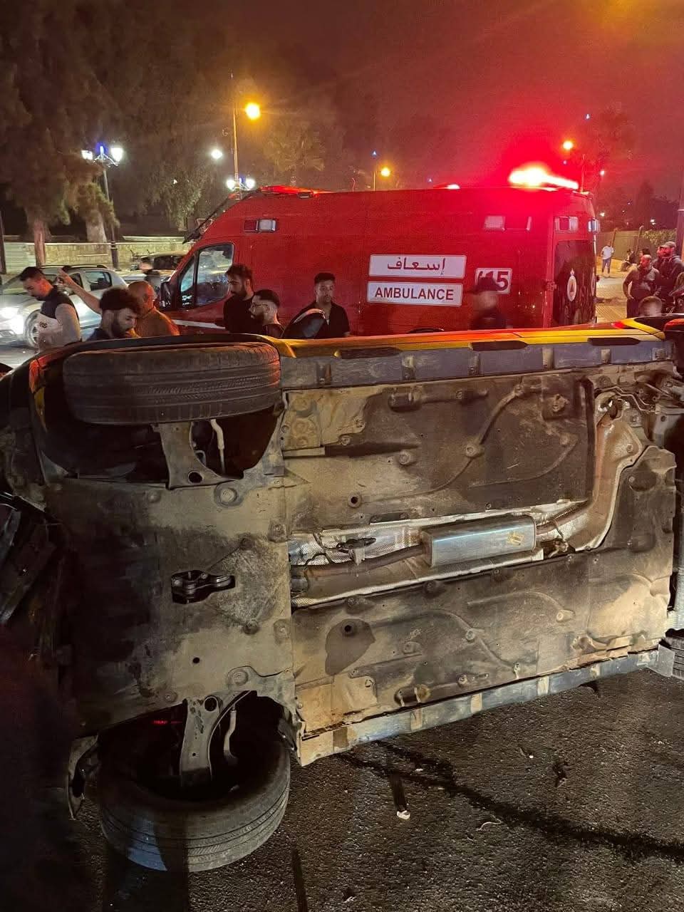 حادثة سير خطيرة بمدار الدرك الملكي بشارع عمر بن عبد العزيز بالعرائش