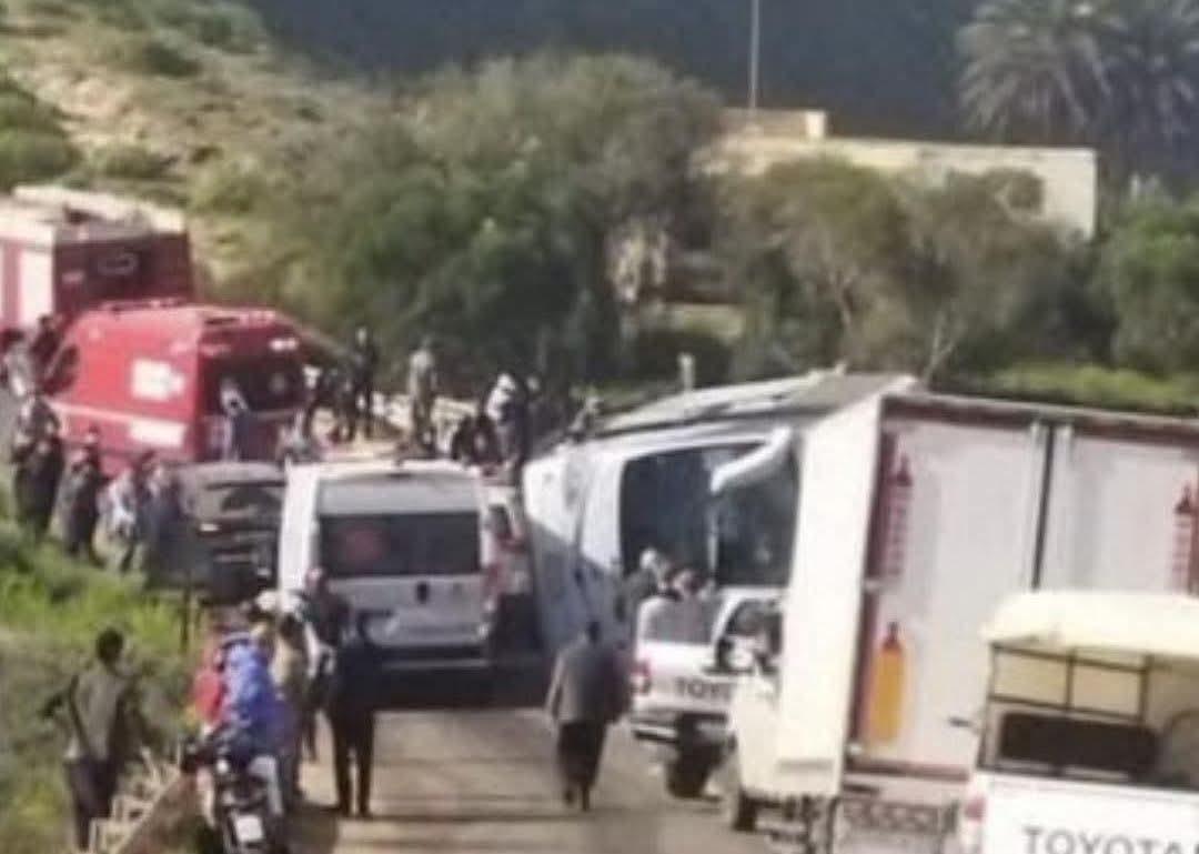 4 أشهر حبسا لسائق حافلة تسببت في وفاة 4 عناصر أمن بسيدي إفني