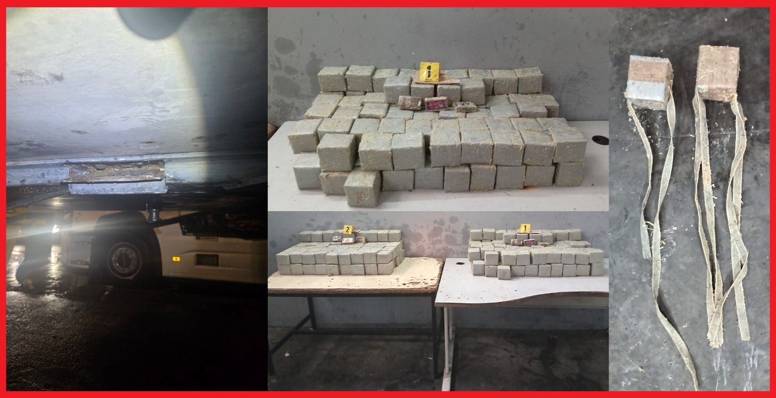 طنجة: إحباط محاولة تهريب 181 كلغ من مخدر الشيرا على متن شاحنة للنقل الدولي!