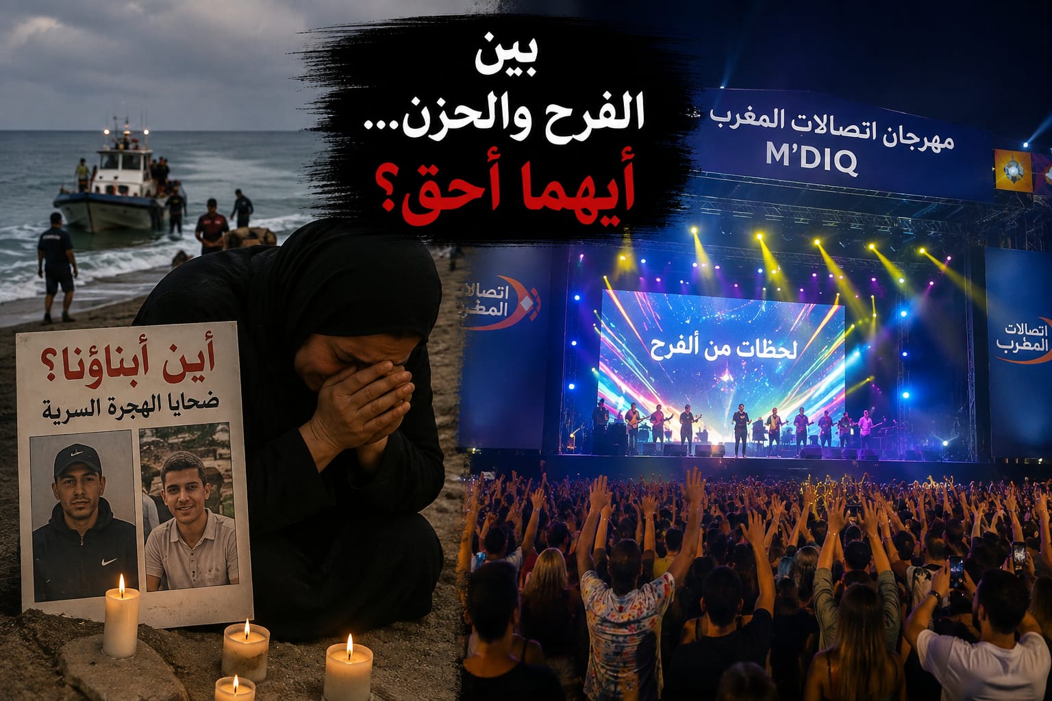 مهرجان اتصالات المغرب بالمضيق.. هل كان الرقص أحق من الحداد؟