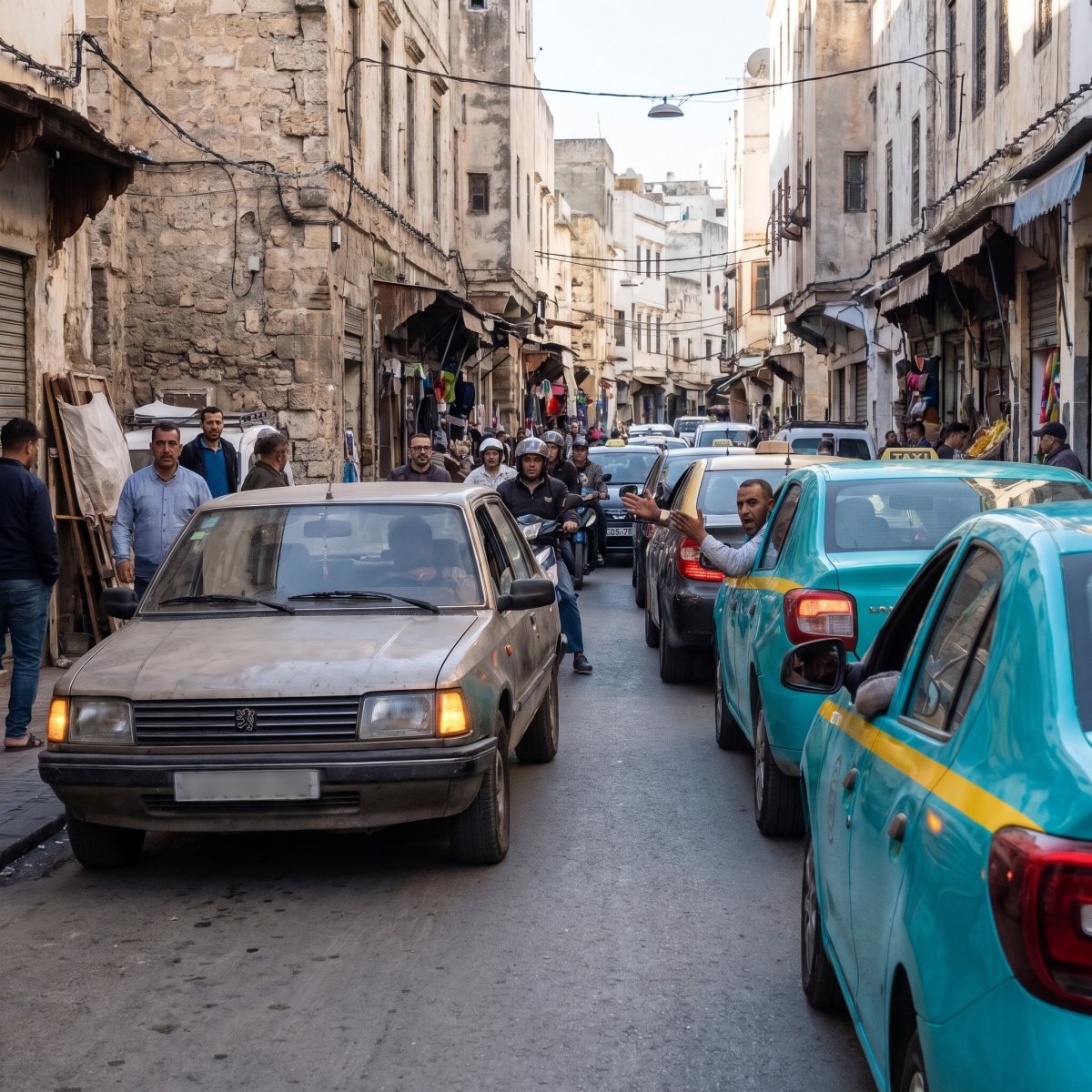 دقيقتان تشلّان طنجة.. سيارة في 'الوضع الثاني' تُعطّل مدينة كاملة